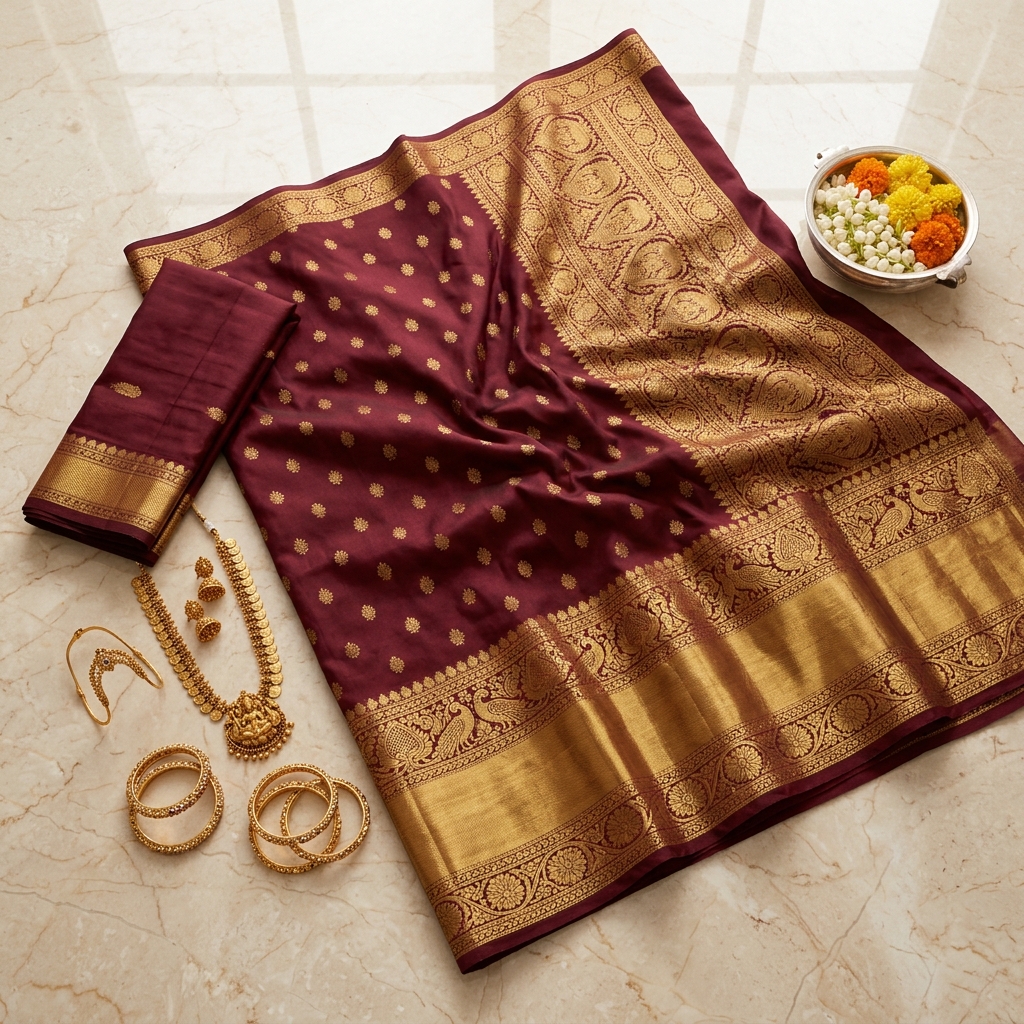 Premium Wedding Sarees — Yoga Vinayagar Textiles