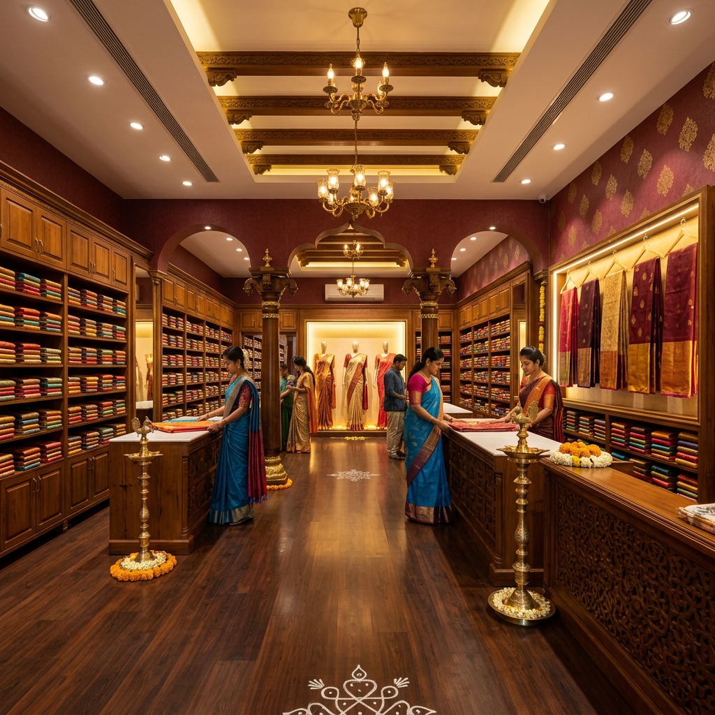 Yoga Vinayagar Textiles Showroom — Madurai
